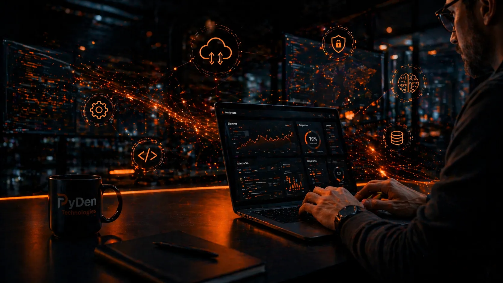 Desenvolvimento de software, sites e aplicativos para empresas